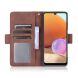 Чехол Deexe Wallet Stand для Samsung Galaxy A32 (А325) - Brown (273046Z). Фото 8 из 11