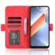 Чехол Deexe Wallet Stand для TECNO Pova 6 Neo - Red (359610R). Фото 3 из 7