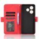 Чехол Deexe Wallet Stand для TECNO Pova 6 Neo - Red (359610R). Фото 5 из 7