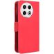 Чехол Deexe Wallet Stand для TECNO Spark 30 Pro - Red (373601R). Фото 6 из 8
