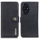 Чохол KHAZNEH Leather Wallet для Honor 200 - Black (364103B). Фото 1 з 8