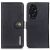 Чохол KHAZNEH Leather Wallet для Honor 200 - Black: фото 1 з 8