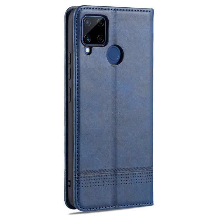 Чехол-книжка AZNS Classic Series для Realme C15 - Blue: фото 4 из 9