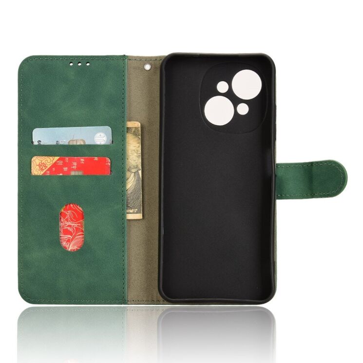 Чехол-книжка Deexe Classic Series для TECNO Spark Go 1 - Green: фото 4 из 7