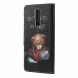 Чехол с рисунком Deexe Color Wallet для Sony Xperia 1 - Angry Bear and It's Warning (217309B). Фото 6 из 6
