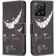 Чехол-книжка Deexe Color Wallet для Xiaomi 13T / 13T Pro - Don't Touch My Phone (338434C)