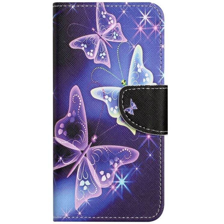 Чохол-книжка Deexe Color Wallet для Xiaomi Redmi Note 14 4G - Sparkling Butterfly: фото 4 з 5