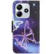 Чохол-книжка Deexe Color Wallet для Xiaomi Redmi Note 14 4G - Sparkling Butterfly (373466F). Фото 5 з 5