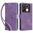 Чехол-книжка Deexe Delta Book для Infinix Note 40 Pro - Purple (352008V)