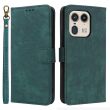 Чехол-книжка Deexe Delta Book для Motorola Edge 50 Ultra - Green (354001G)