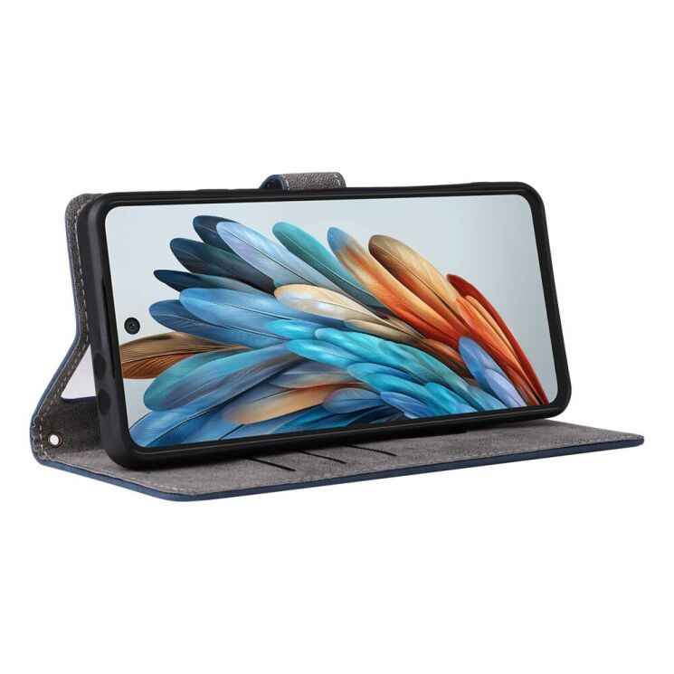 Чохол-книжка Deexe Delta Book для ZTE Nubia Music - Blue: фото 3 з 7