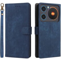 Чохол-книжка Deexe Delta Book для ZTE Nubia Music - Blue: фото 1 з 7