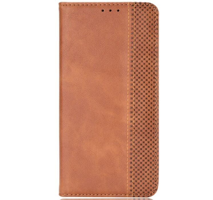 Чехол-книжка Deexe Retro Style для Nothing Phone (4a) Pro - Brown: фото 4 из 19