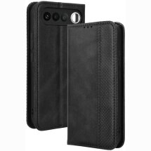 Чохол-книжка Deexe Retro Style для Realme 16 - Black: фото 1 з 19