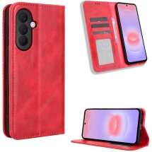 Чехол-книжка Deexe Retro Style для Samsung Galaxy A57 (A576) - Red: фото 1 из 19