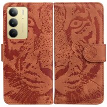 Чехол-книжка Deexe Tiger для Realme C75 - Brown: фото 1 из 7