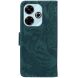 Чехол-книжка Deexe Tiger для Xiaomi Redmi 13 - Green (358900G). Фото 6 из 7