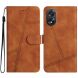 Чехол-книжка Deexe Uno Series для OPPO A38 / A18 - Brown (338833Z). Фото 1 из 9