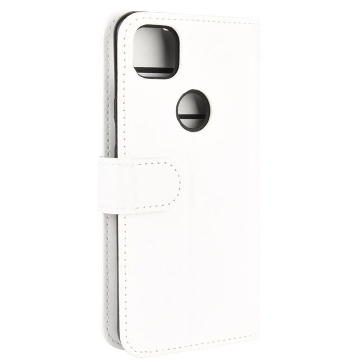 Классический чехол-книжка Deexe Wallet Style для Google Pixel 4A - White: фото 8 из 8