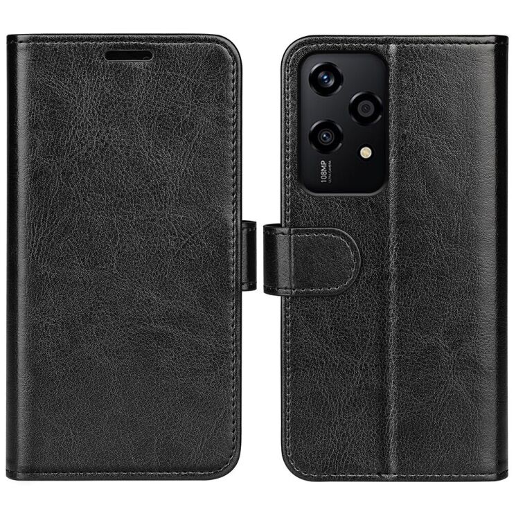 Чехол-книжка Deexe Wallet Style для Honor 200 Lite - Black: фото 1 из 7