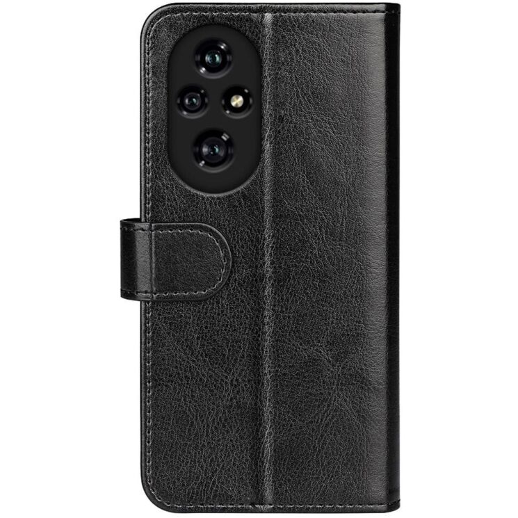 Чехол-книжка Deexe Wallet Style для Honor 200 Pro - Black: фото 6 из 7