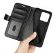 Чехол-книжка Deexe Wallet Style для Motorola Moto G15 - Black (372633B). Фото 5 из 9