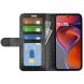 Чехол-книжка Deexe Wallet Style для Motorola Moto G15 - Black (372633B). Фото 2 из 9