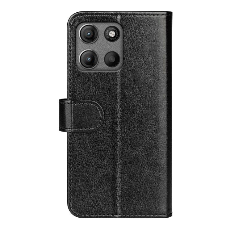 Чехол-книжка Deexe Wallet Style для Motorola Moto G15 - Black: фото 9 из 9
