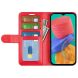 Чохол-книжка Deexe Wallet Style для Samsung Galaxy M33 (M336) - Red (297809R). Фото 4 з 7