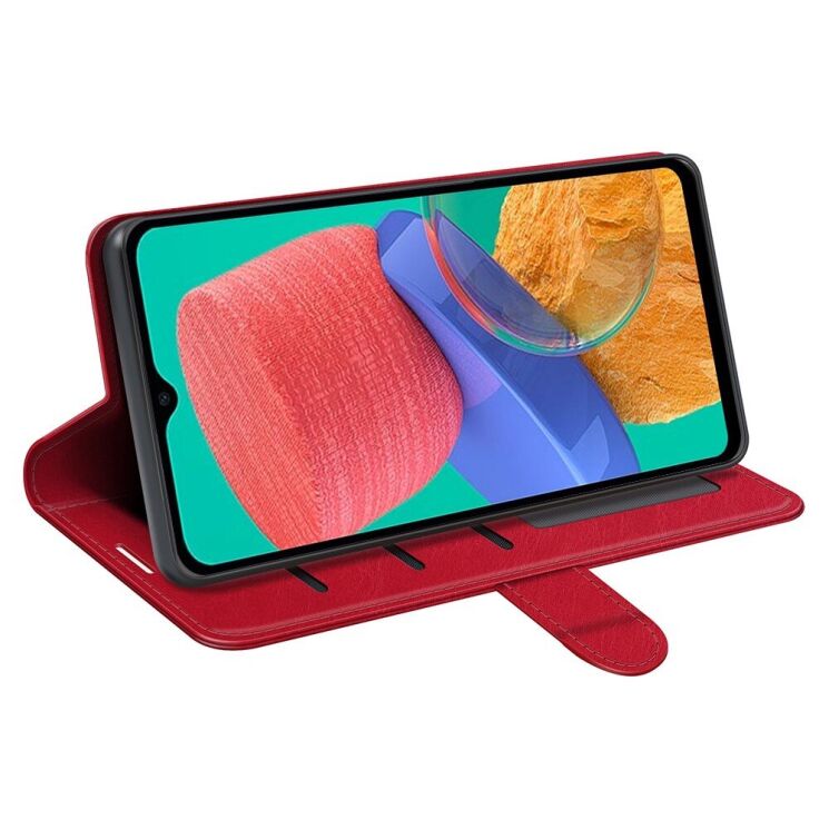 Чохол-книжка Deexe Wallet Style для Samsung Galaxy M33 (M336) - Red: фото 5 з 7