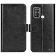 Чехол-книжка Deexe Wallet Style для ZTE Blade A52 - Black (305203B)