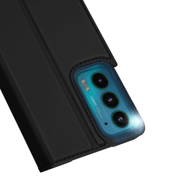 Чехол-книжка DUX DUCIS Skin Pro для Motorola Edge 20 - Black: фото 3 из 15