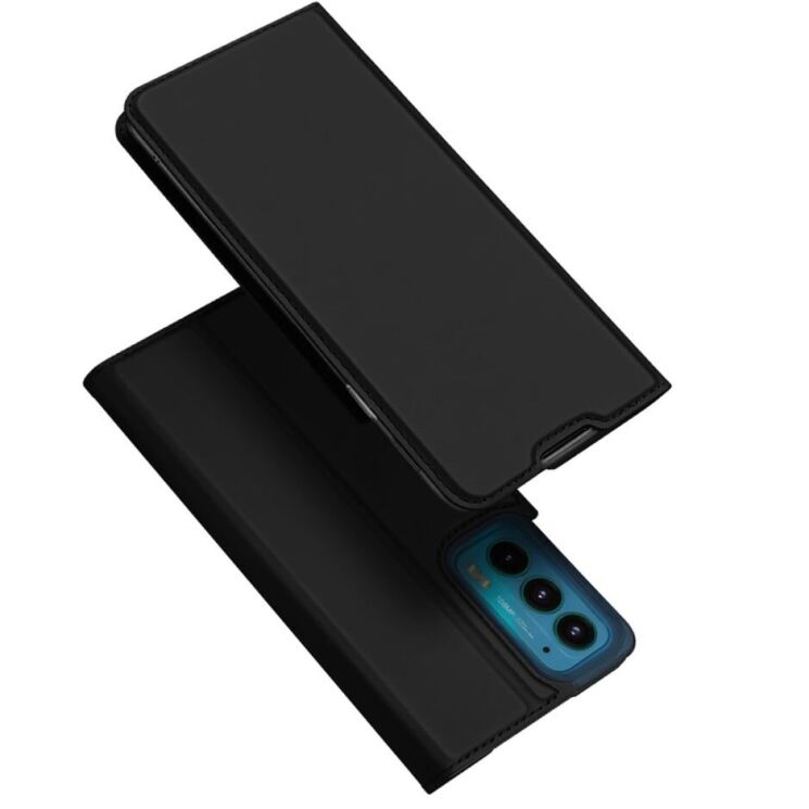 Чехол-книжка DUX DUCIS Skin Pro для Motorola Edge 20 - Black: фото 1 из 15