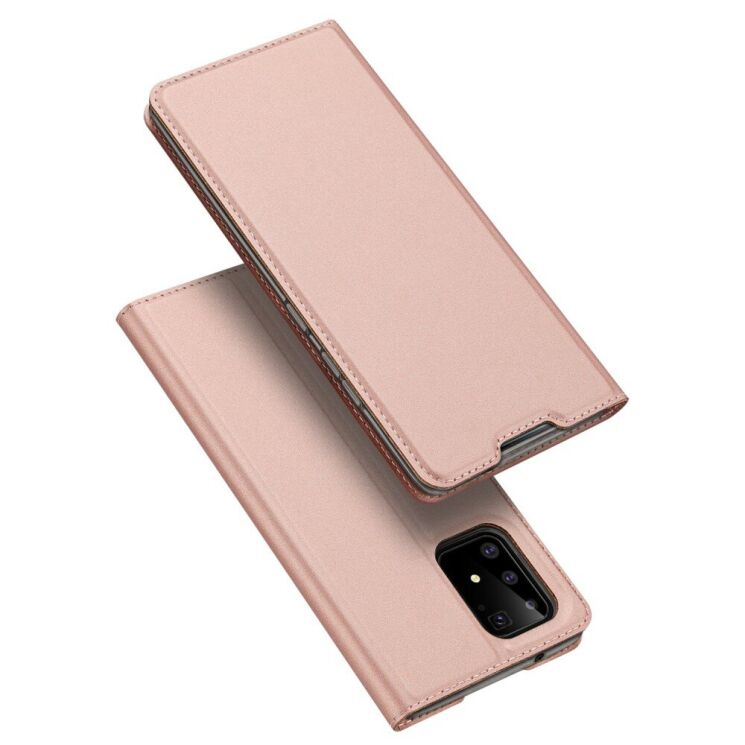 Чохол-книжка DUX DUCIS Skin Pro для Samsung Galaxy S10 Lite (G770) - Rose Gold: фото 1 з 20