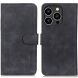 Чохол-книжка KHAZNEH Retro Wallet для Apple iPhone 16 Pro Max - Black (366372B). Фото 1 з 9