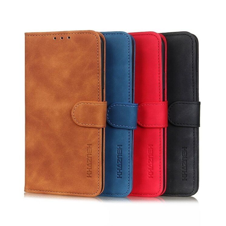 Чехол-книжка с застежкой KHAZNEH Retro Wallet для Huawei Honor 9X Lite - Brown: фото 11 из 11