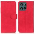 Чехол-книжка KHAZNEH Retro Wallet для Motorola Edge 50 - Red (368505R)