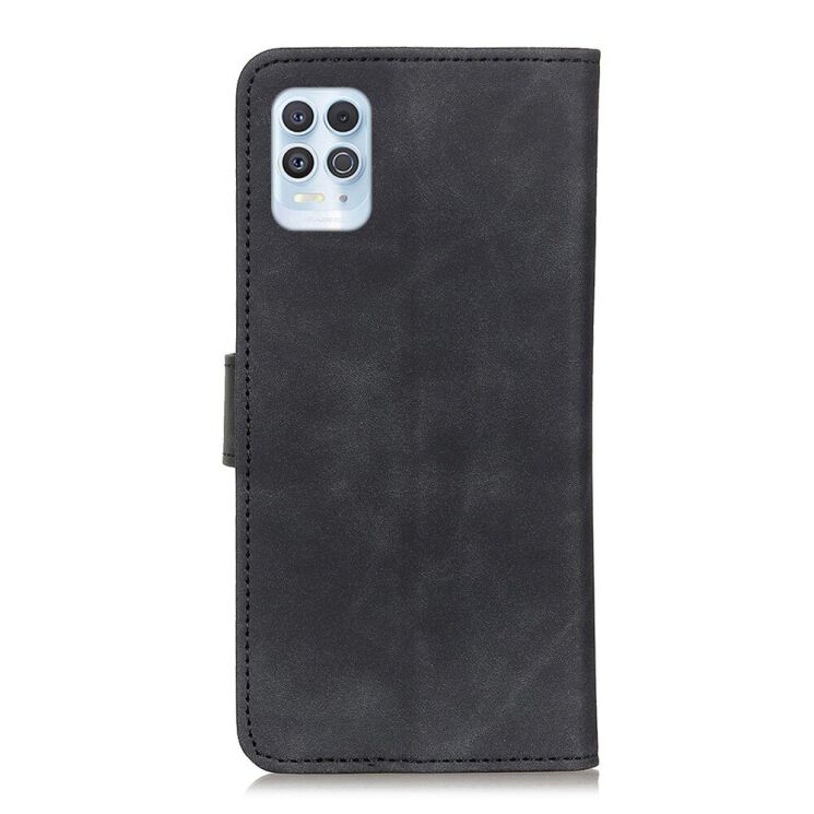 Чехол-книжка KHAZNEH Retro Wallet для Motorola Moto G100 - Black: фото 2 из 8
