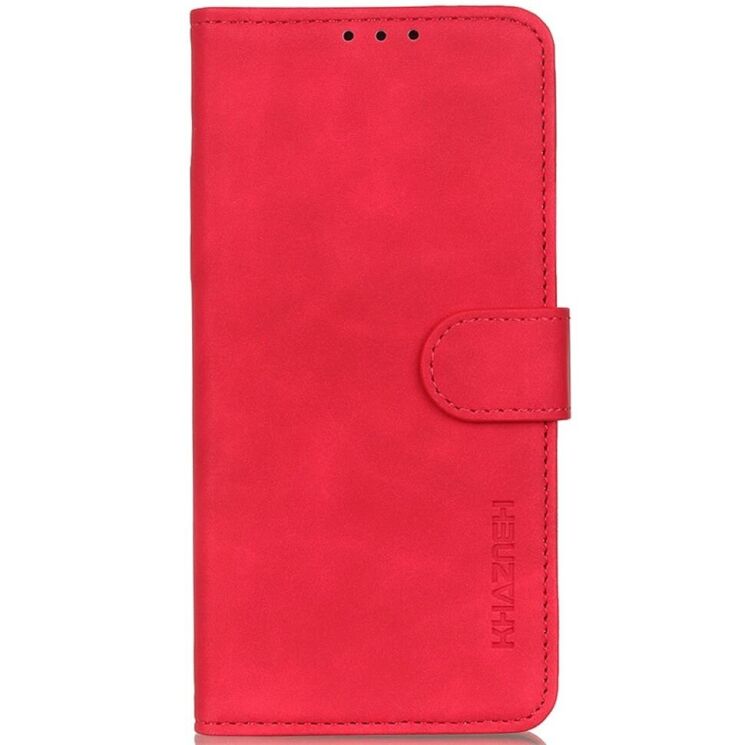 Чехол-книжка KHAZNEH Retro Wallet для Samsung Galaxy S24 FE (S721) - Red: фото 4 из 9
