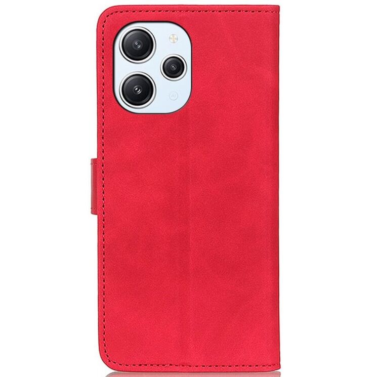 Чехол-книжка KHAZNEH Retro Wallet для Xiaomi Redmi 12 - Red: фото 7 из 9