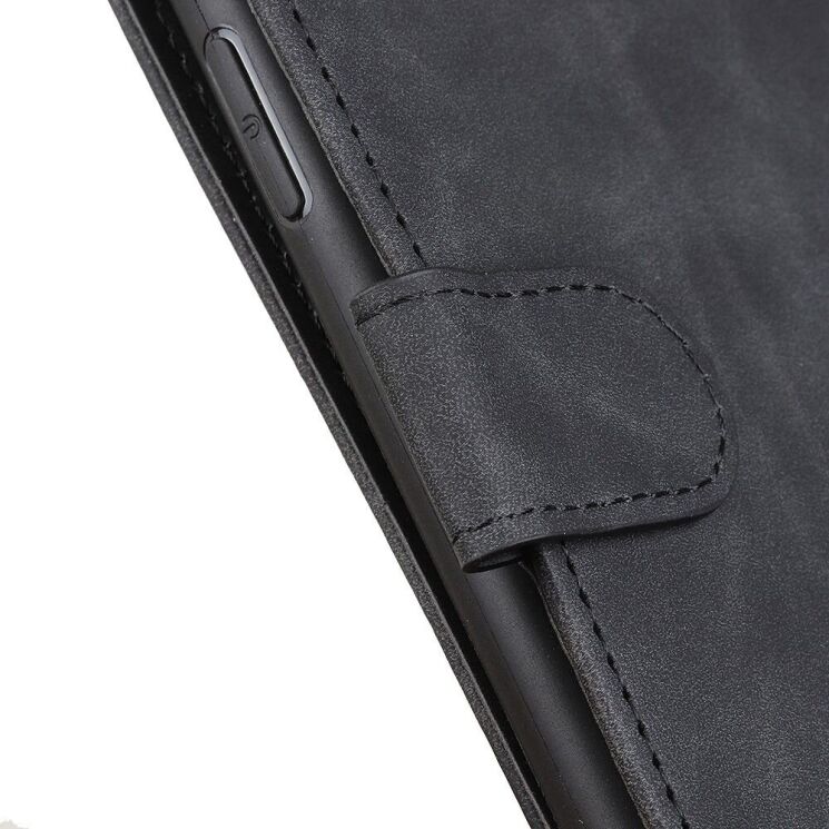 Чехол-книжка KHAZNEH Retro Wallet для Xiaomi Redmi Note 14 4G - Black: фото 4 из 8