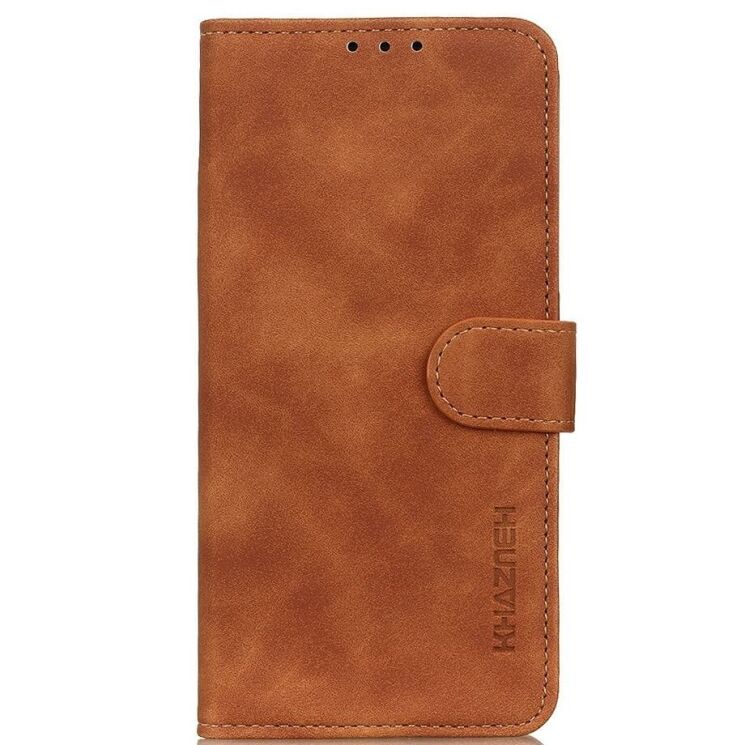 Чехол-книжка KHAZNEH Retro Wallet для Xiaomi Redmi Note 14S - Brown: фото 4 из 8
