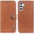 Чехол-книжка KHAZNEH Wallet Cover для Samsung Galaxy A15 (A155) - Brown: фото 1 из 8