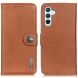 Чехол-книжка KHAZNEH Wallet Cover для Samsung Galaxy A26 (A266) - Brown (371682Z). Фото 1 из 8