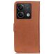 Чехол-книжка KHAZNEH Wallet Cover для Xiaomi Redmi Note 13 5G - Brown (341233Z). Фото 7 из 8