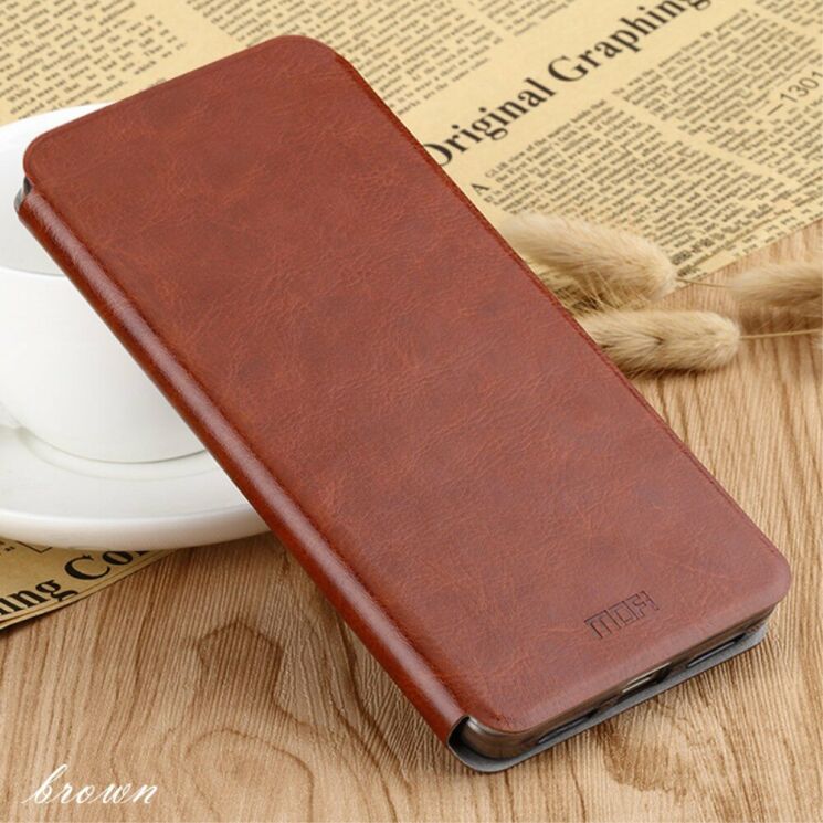 Чехол-книжка MOFI Rui Series для Xiaomi Redmi K30 / Poco X2 - Brown: фото 1 из 13