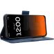 Чехол-книжка с карманами Deexe Wallet Stand для TECNO Pova 8 - Blue (432304L). Фото 5 из 16