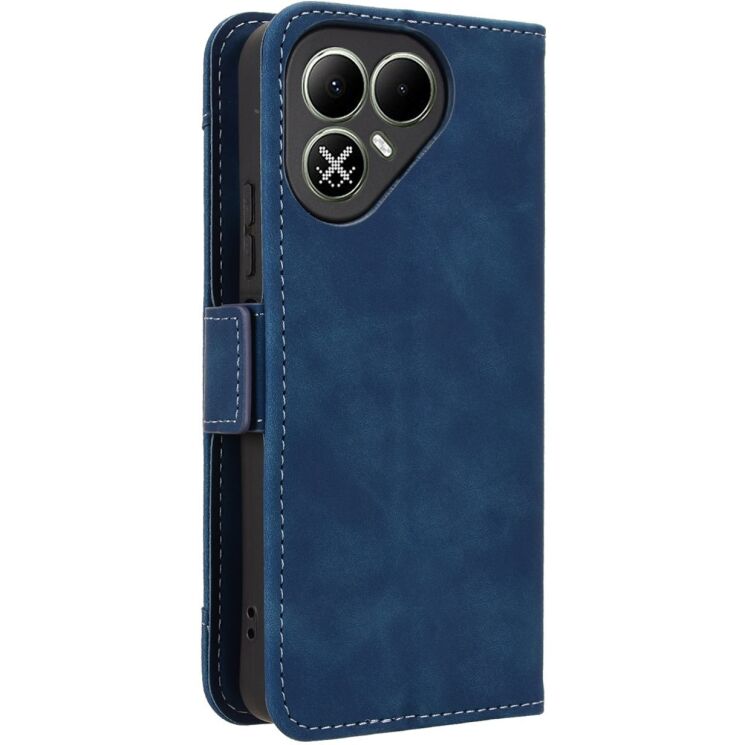 Чехол-книжка с карманами Deexe Wallet Stand для TECNO Pova 8 - Blue (432304L) Чехол-книжка с карманами Deexe Wallet Stand для TECNO Pova 8 - Blue: фото 6 из 16