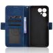 Чехол-книжка с карманами Deexe Wallet Stand для TECNO Pova 8 - Blue (432304L). Фото 3 из 16