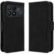 Чехол-книжка с карманами Deexe Wallet Stand для Xiaomi Poco F9 Ultra - Black (430110B)